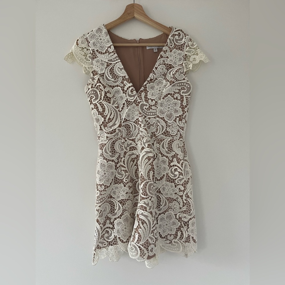 Dress the Population Lace Romper